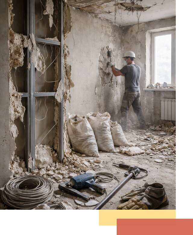 Профессиональный демонтаж зданий и конструкций в Вичуге