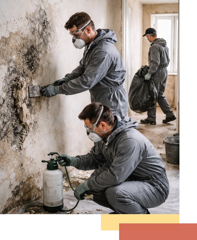 Удаление плесени со стен профессионально в Вичуге