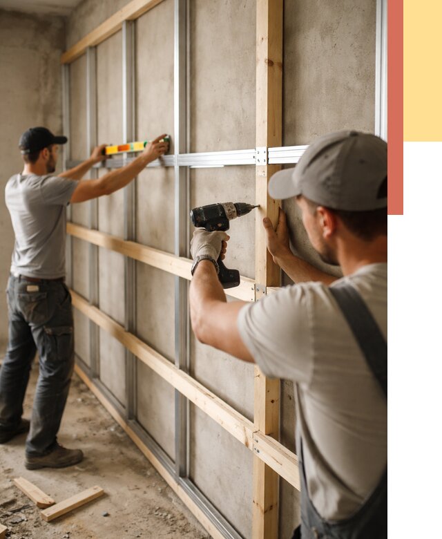 Устройство обрешетки под панели в Вичуге от 2133 руб. — монтаж под ключ | ОТДЕЛОЧНИК-Вчг