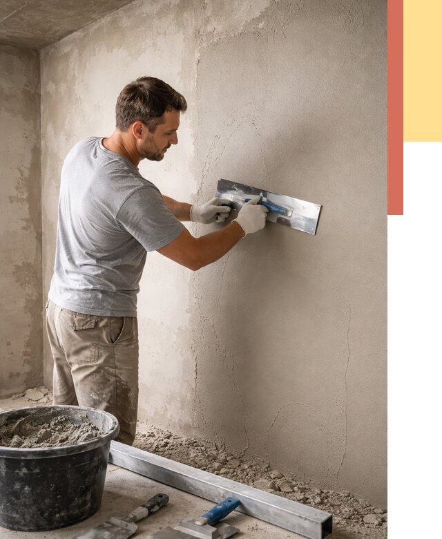 Штукатурка стен без маяков в Вичуге от 7314 руб/м2 — услуги и цена | ОТДЕЛОЧНИК-Вчг