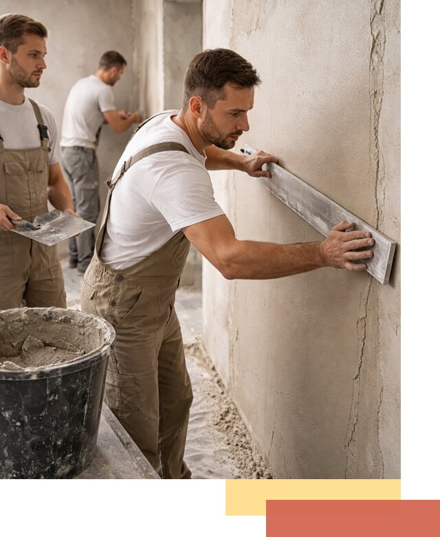 Штукатурка стен без маяков в Вичуге быстро и качественно