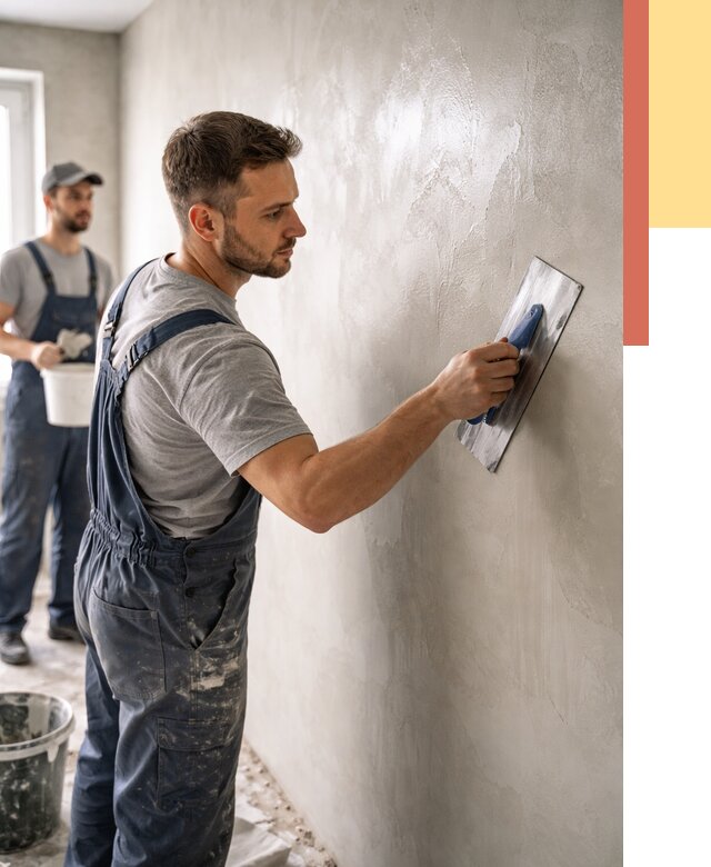 Глянцевание штукатурки стен в Вичуге от 7619 руб. — услуги и затирка | ОТДЕЛОЧНИК-Вчг