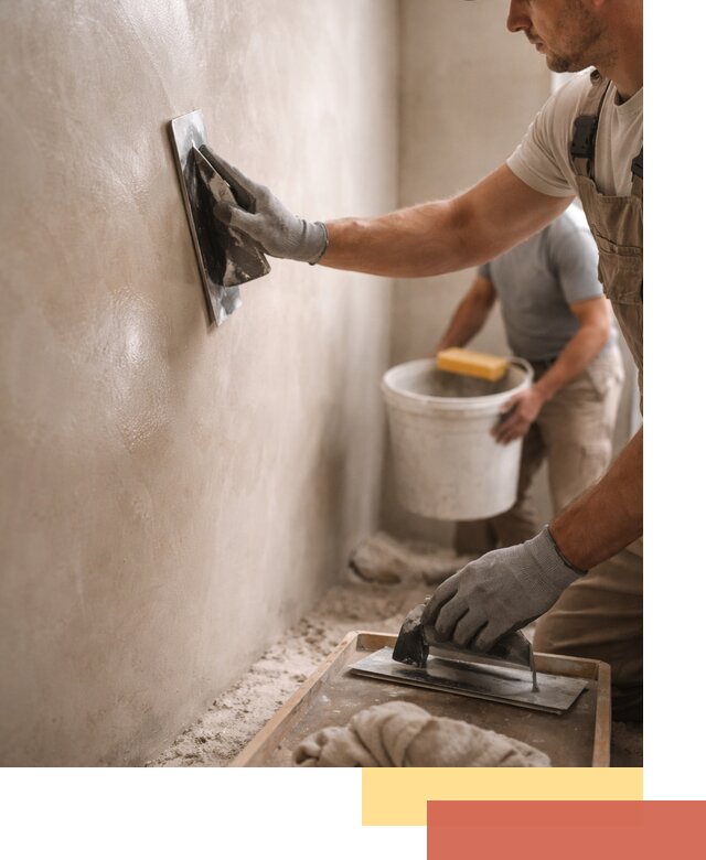 Нанесение марокканской штукатурки таделакт в Вичуге
