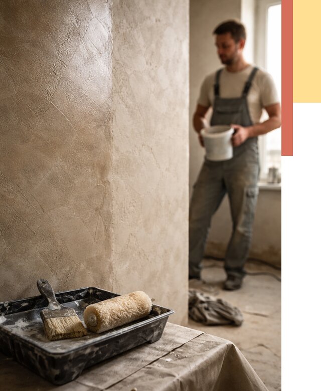 Нанесение воска на штукатурку в Вичуге от 3556 руб. | Услуги ОТДЕЛОЧНИК-Вчг