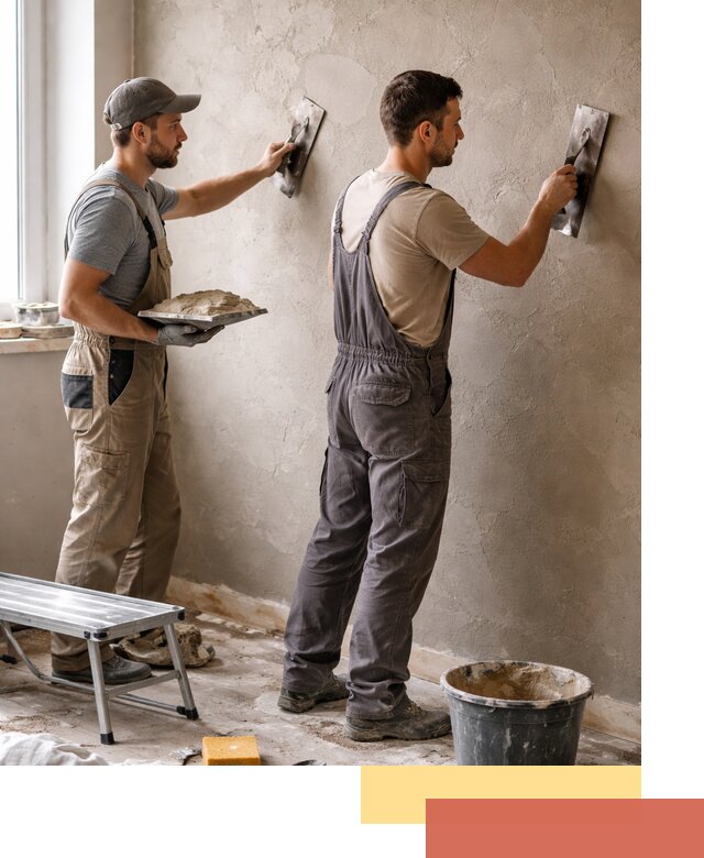 Ремонт декоративной штукатурки и восстановление фактуры в Вичуге