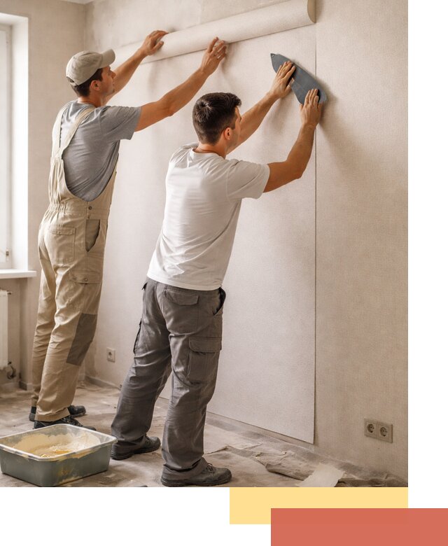 Поклейка виниловых обоев в Вичуге профессионально и качественно