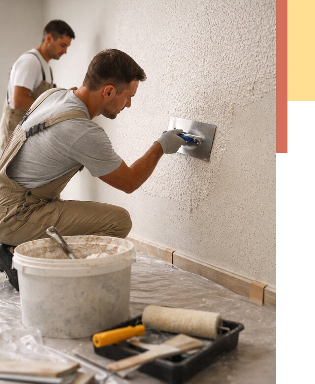 Нанесение жидких обоев в Вичуге от 7619 руб./м2 — быстро и недорого | ОТДЕЛОЧНИК-Вчг