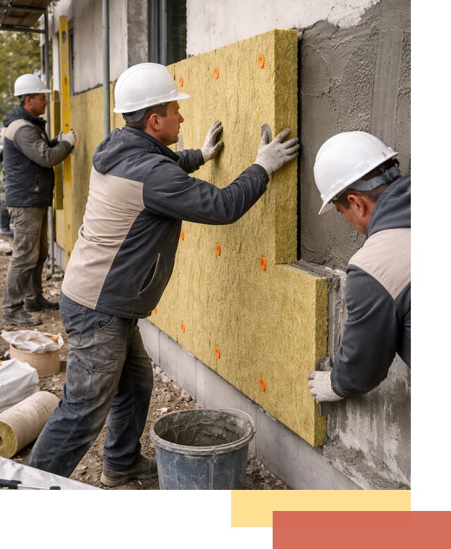 Утепление стен минватой в Вичуге — тепло и звукоизоляция