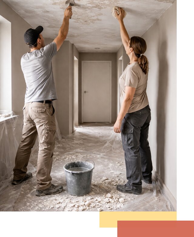 Удаление побелки с потолка в Вичуге — быстро и аккуратно