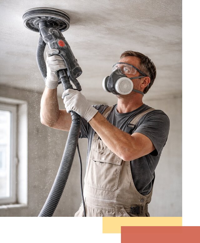 Шлифовка потолка в Вичуге — качественная подготовка под отделку