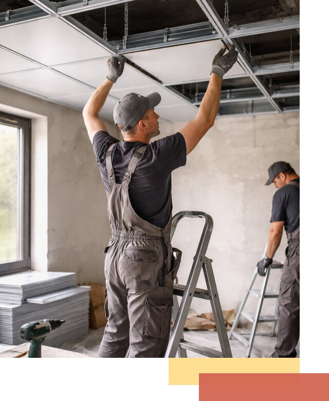 Монтаж кассетного потолка в Вичуге качественно и быстро