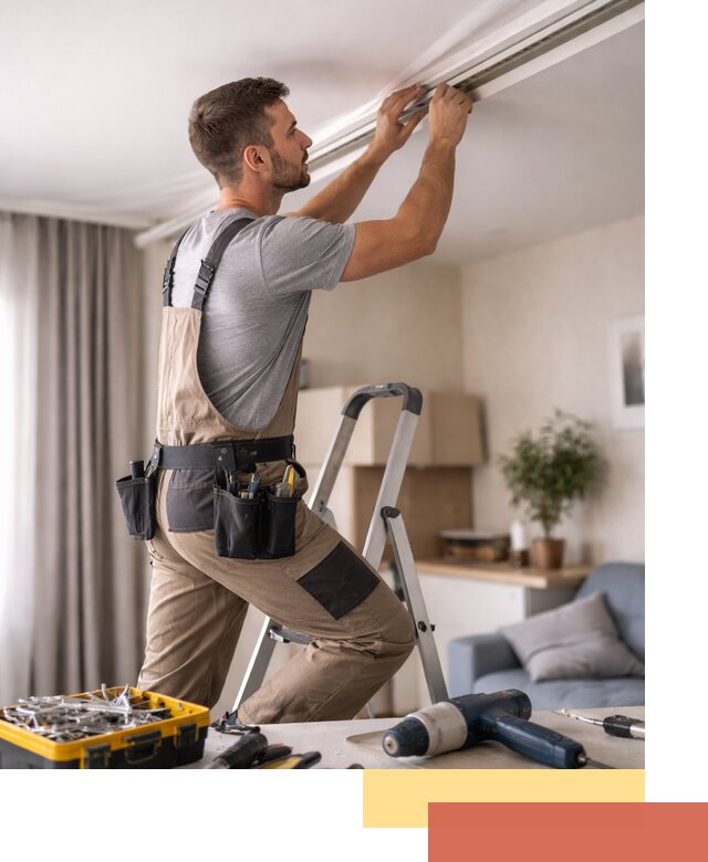 Ремонт натяжных потолков в Вичуге — качественно и оперативно