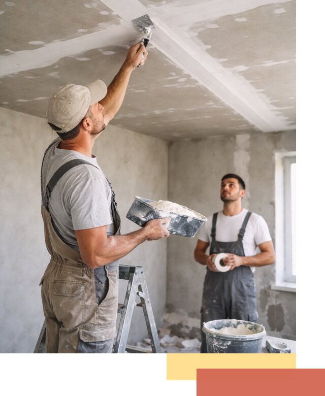 Обработка швов потолка ГКЛ в Вичуге: качественная заделка и шпатлевка