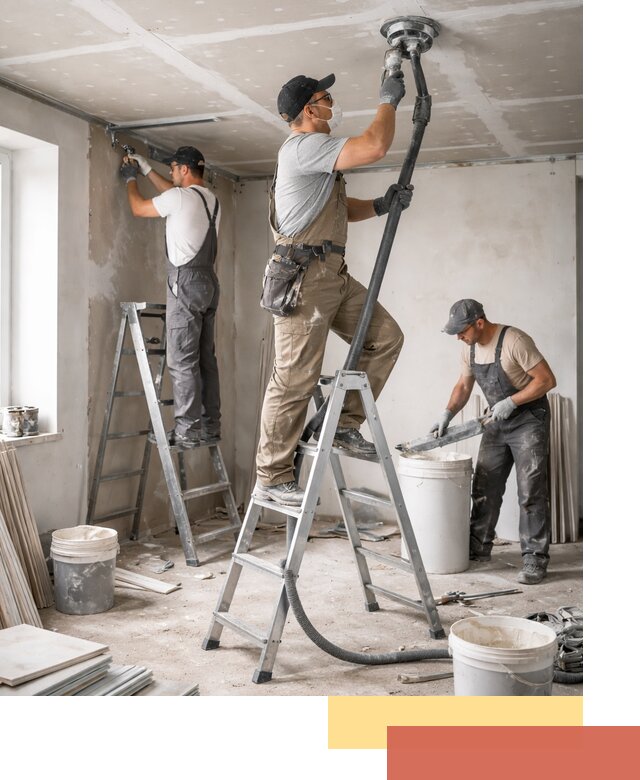 Ремонт потолка из гипсокартона в Вичуге: быстрый и качественный монтаж