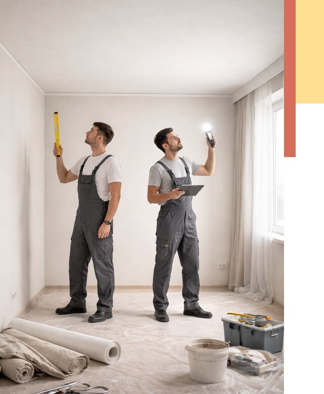 Отделка потолка в Вичуге недорого от 762 руб/м2 | Услуги ОТДЕЛОЧНИК-Вчг