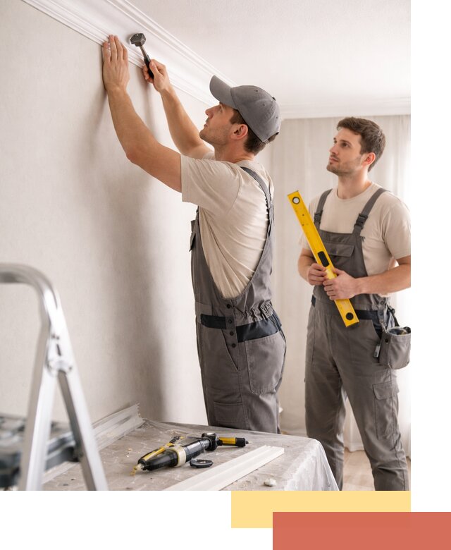 Монтаж потолочного плинтуса в Вичуге качественно и быстро